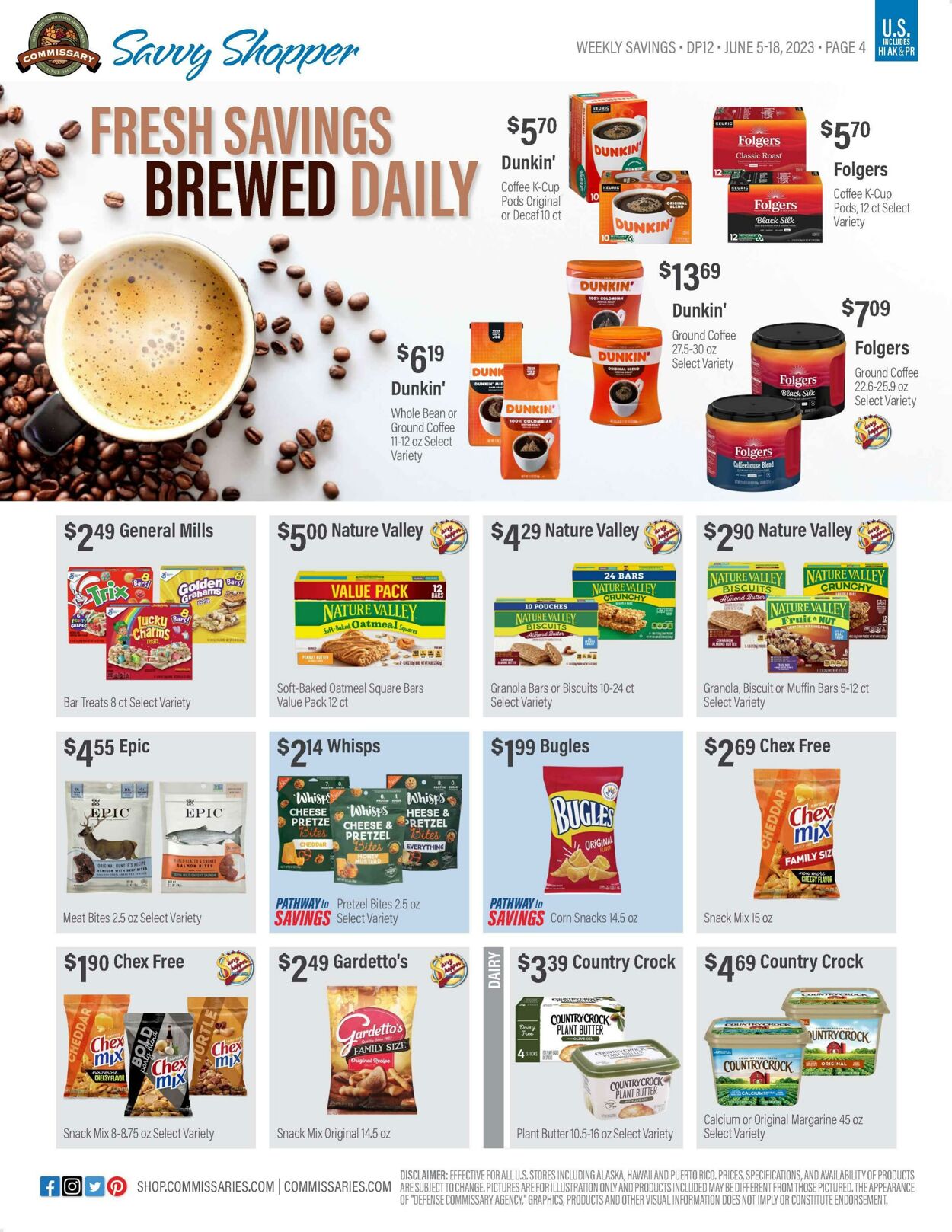 Weekly ad Commissary 06/05/2023 - 06/18/2023