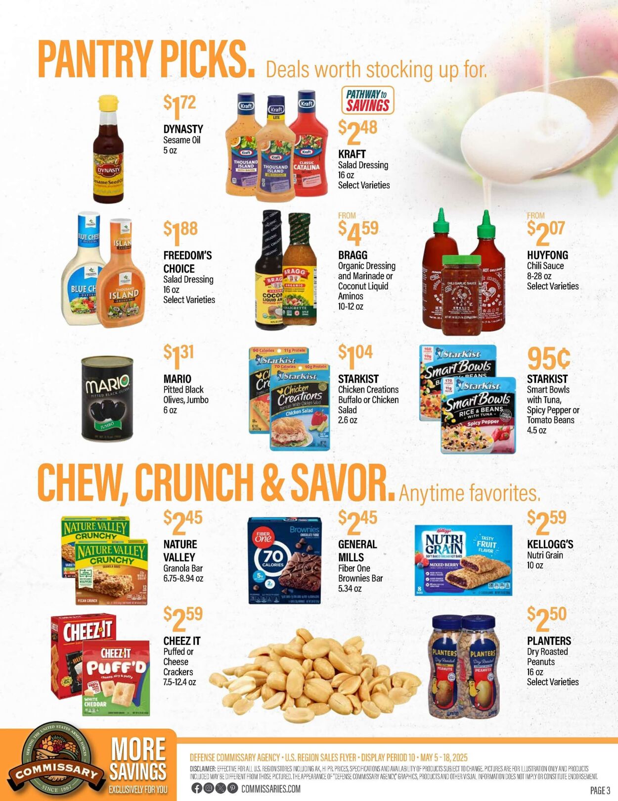 Weekly ad Commissary 05/19/2025 - 06/01/2025