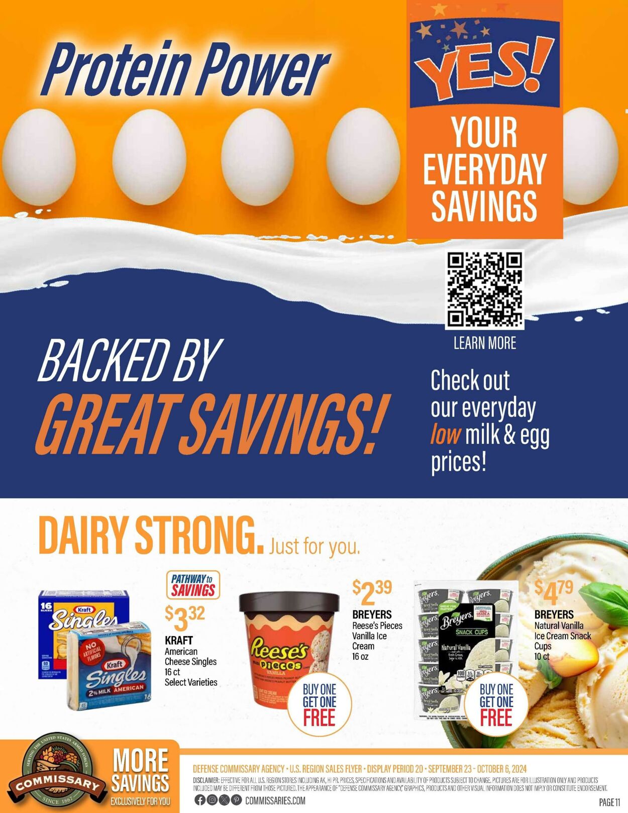 Weekly ad Commissary 10/07/2024 - 10/20/2024