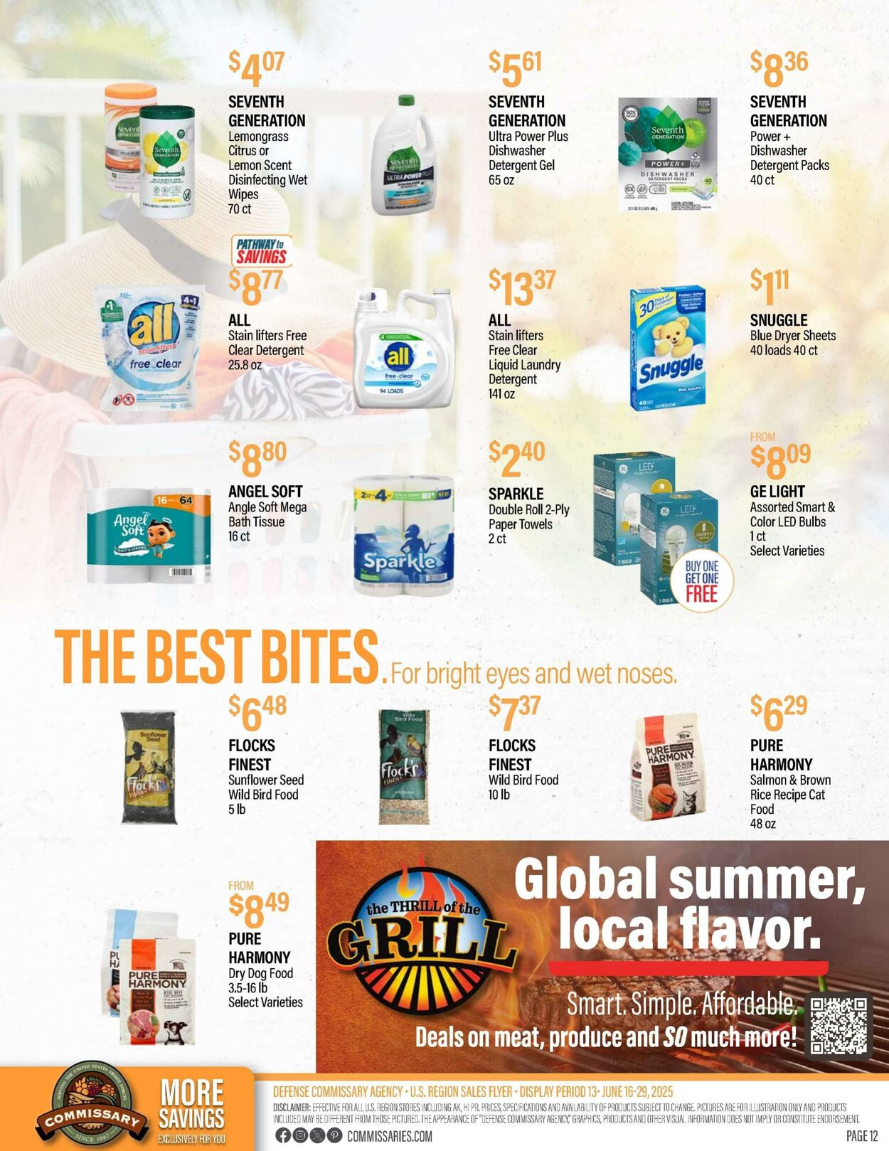Weekly ad Commissary 06/16/2025 - 06/29/2025