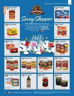 Weekly ad Commissary 03/13/2023 - 04/26/2023