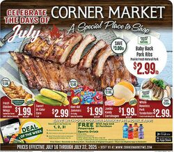 Weekly ad Corner Market 07/23/2025 - 07/29/2025