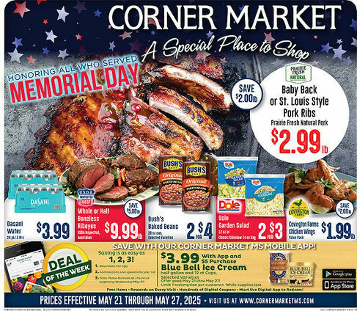 Weekly ad Corner Market 05/28/2025 - 06/03/2025