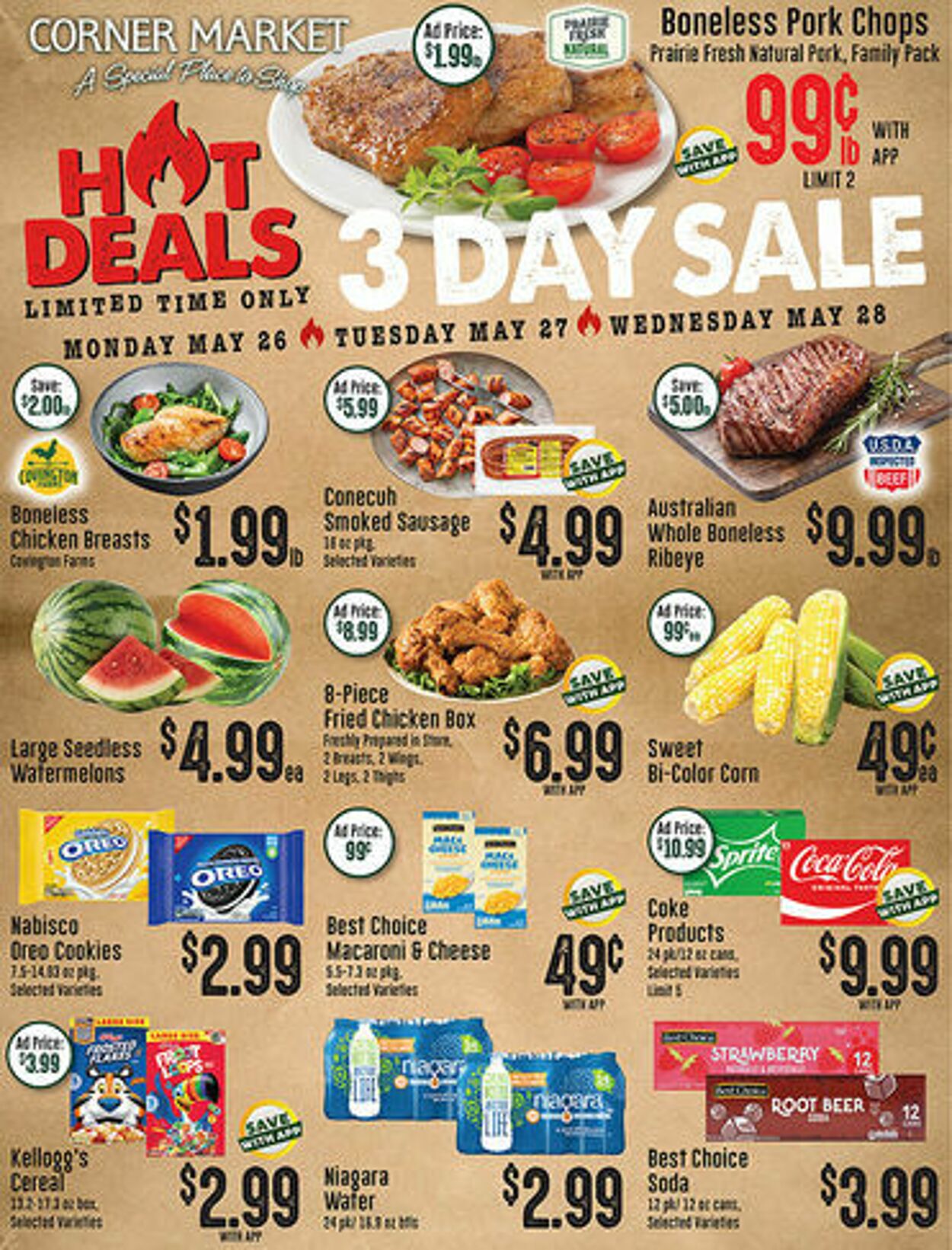 Weekly ad Corner Market 05/28/2025 - 06/03/2025