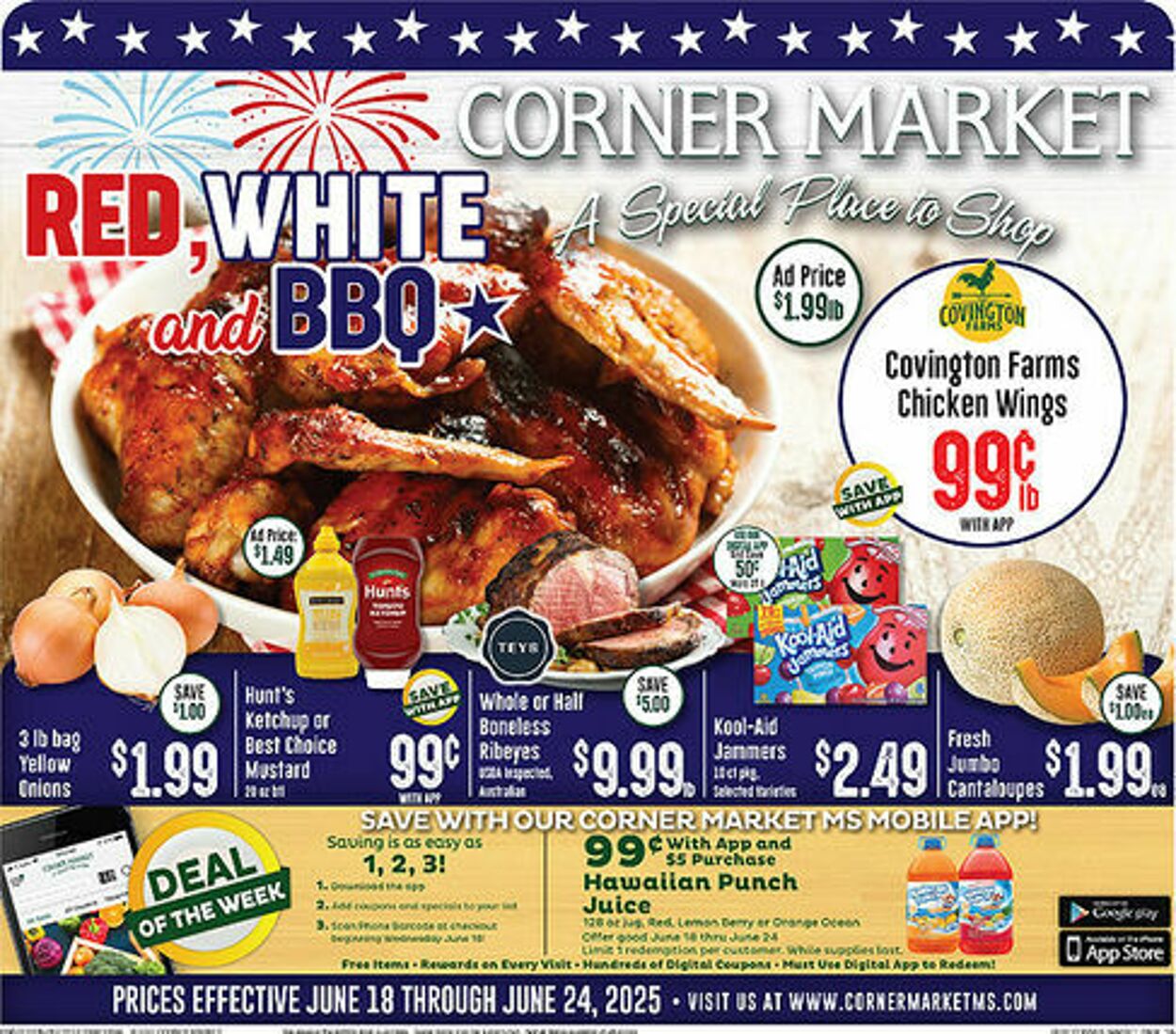 Weekly ad Corner Market 06/18/2025 - 06/24/2025