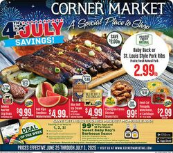 Weekly ad Corner Market 07/02/2025 - 07/08/2025