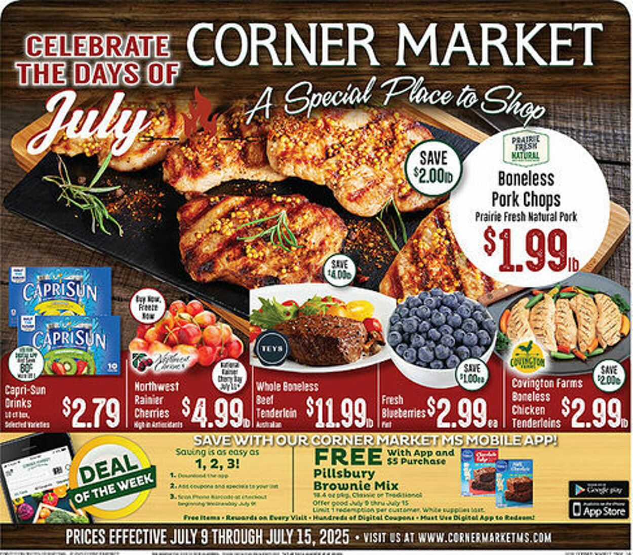 Weekly ad Corner Market 07/16/2025 - 07/22/2025