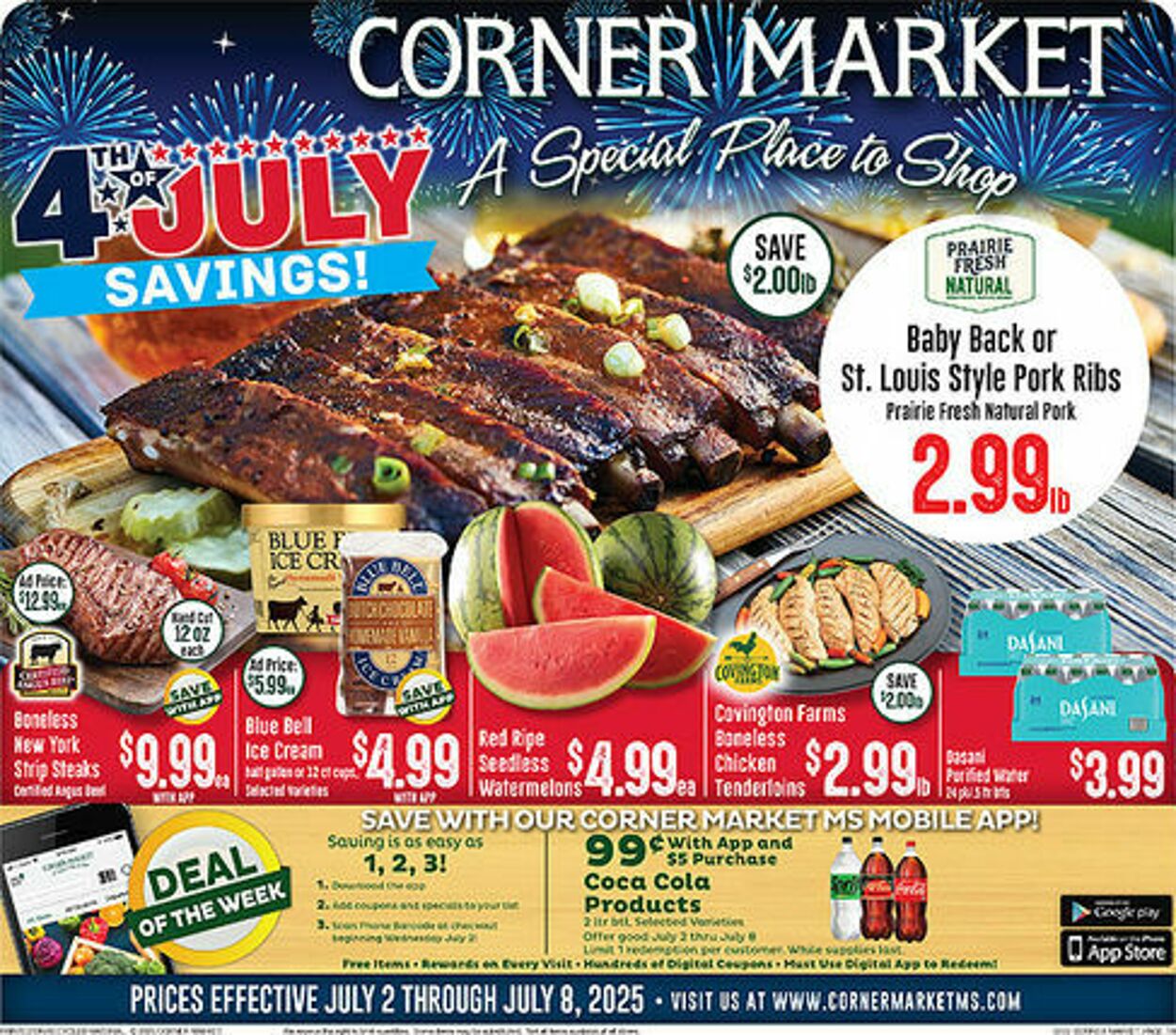 Weekly ad Corner Market 07/02/2025 - 07/08/2025
