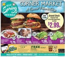 Weekly ad Corner Market 03/01/2023 - 03/07/2023