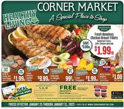 Weekly ad Corner Market 01/25/2023 - 01/31/2023