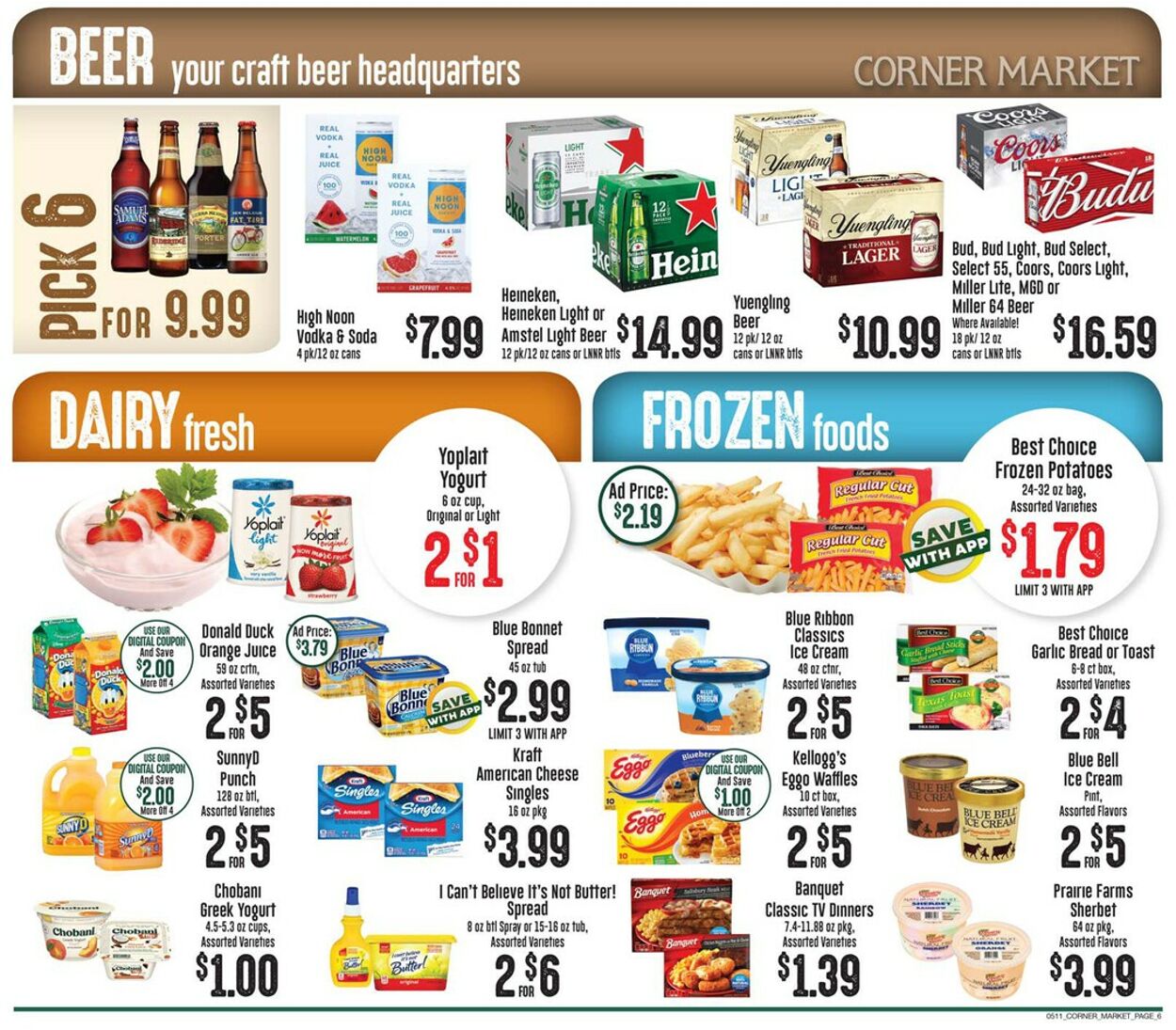 Weekly ad Corner Market 05/11/2022 - 05/17/2022