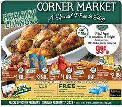 Weekly ad Corner Market 02/01/2023 - 02/07/2023