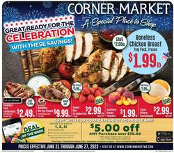 Weekly ad Corner Market 06/21/2023 - 06/27/2023