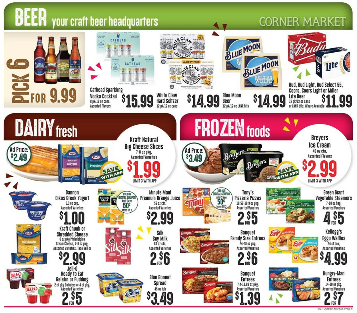 Weekly ad Corner Market 04/27/2022 - 05/03/2022
