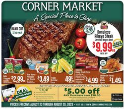 Weekly ad Corner Market 08/23/2023 - 08/29/2023