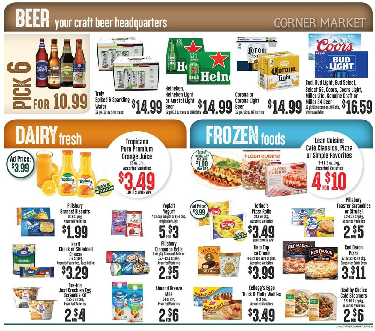 Weekly ad Corner Market 01/04/2023 - 01/10/2023
