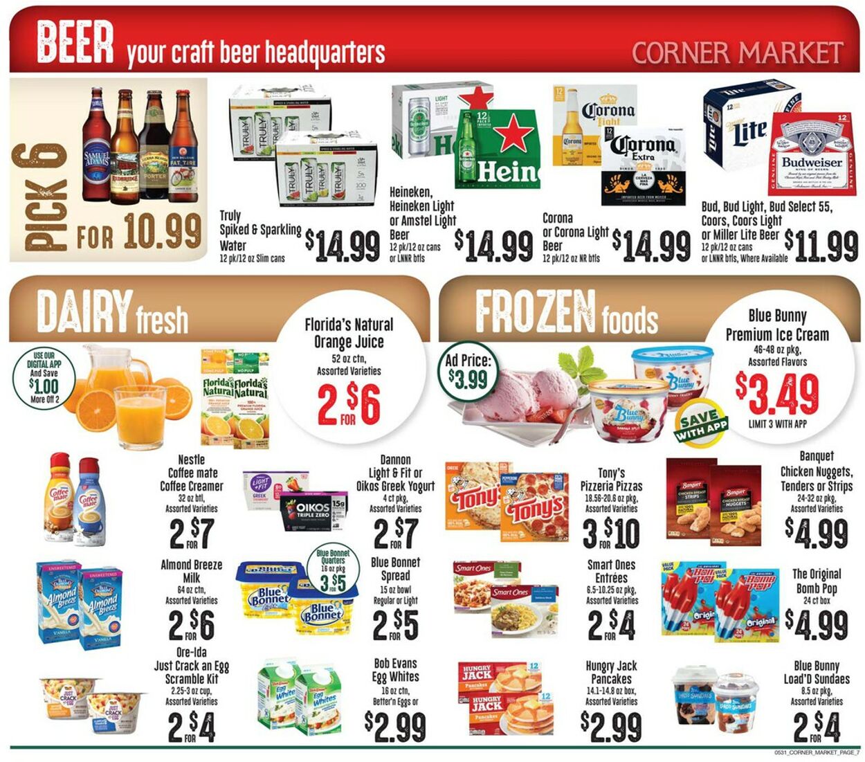 Weekly ad Corner Market 05/31/2023 - 06/06/2023
