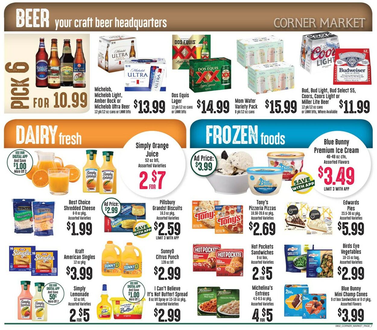 Weekly ad Corner Market 08/02/2023 - 08/08/2023