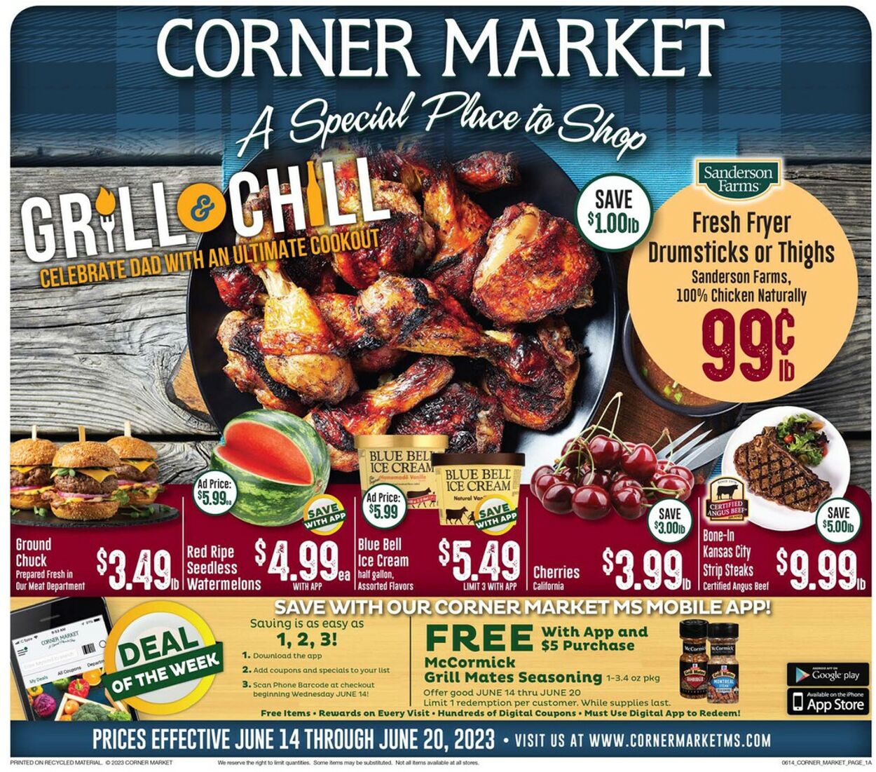 Weekly ad Corner Market 06/14/2023 - 06/20/2023