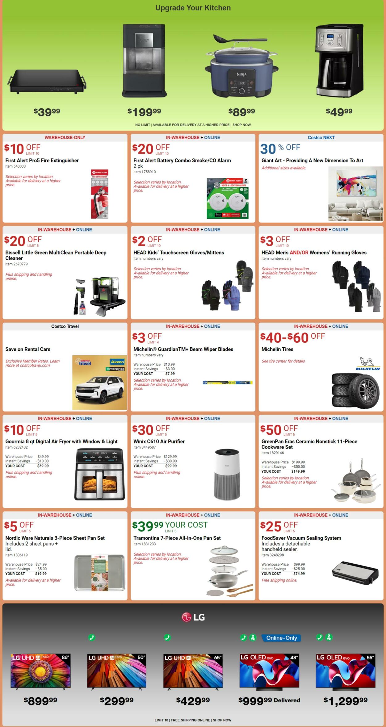 Weekly ad Costco 09/25/2024 - 10/20/2024