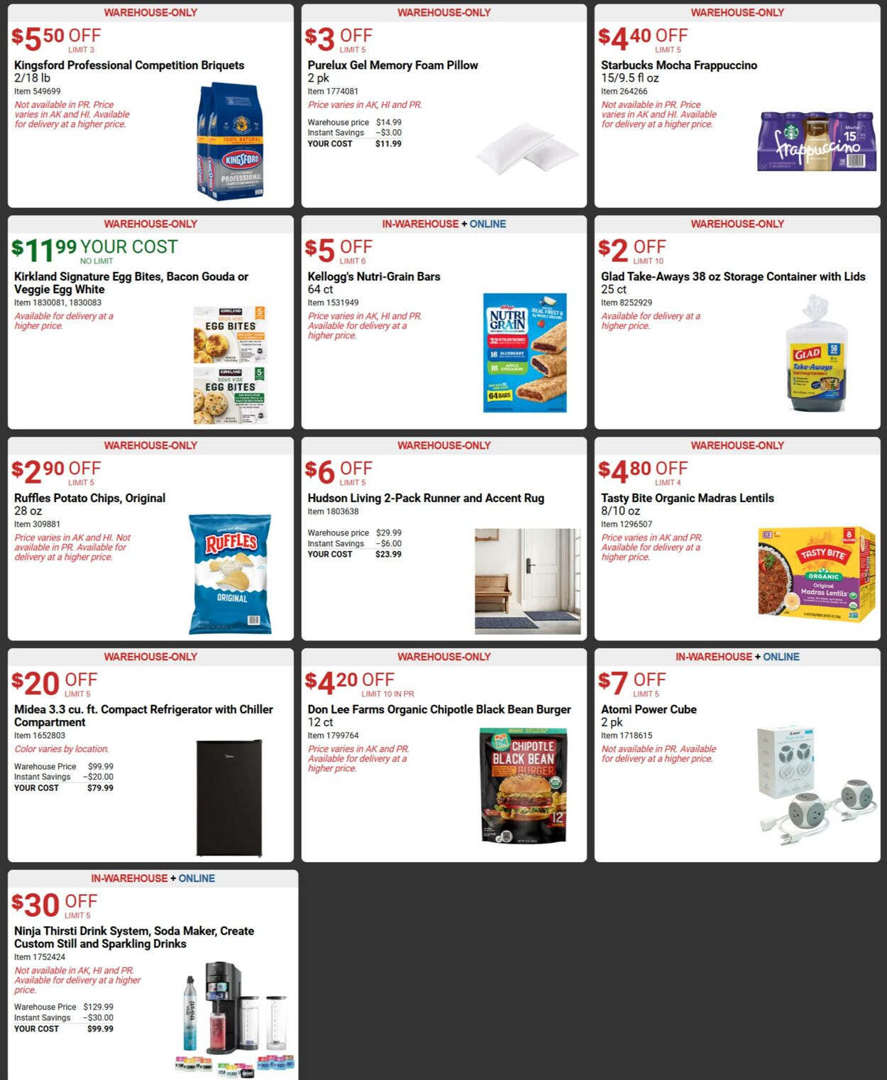 Weekly ad Costco 07/22/2024 - 07/28/2024