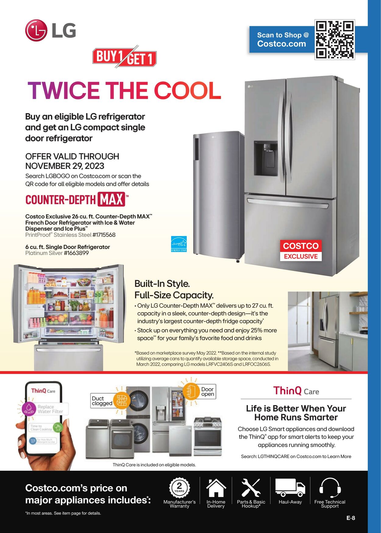 Weekly ad Costco 11/01/2023 - 11/30/2023