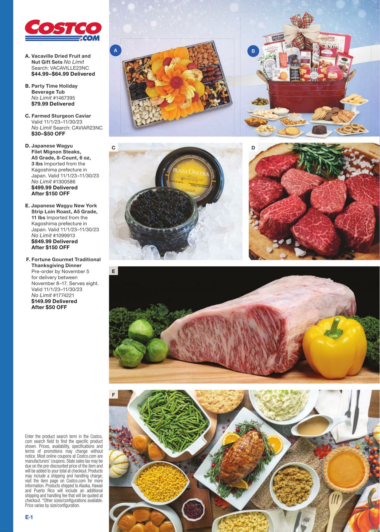 Weekly ad Costco 11/01/2023 - 11/30/2023