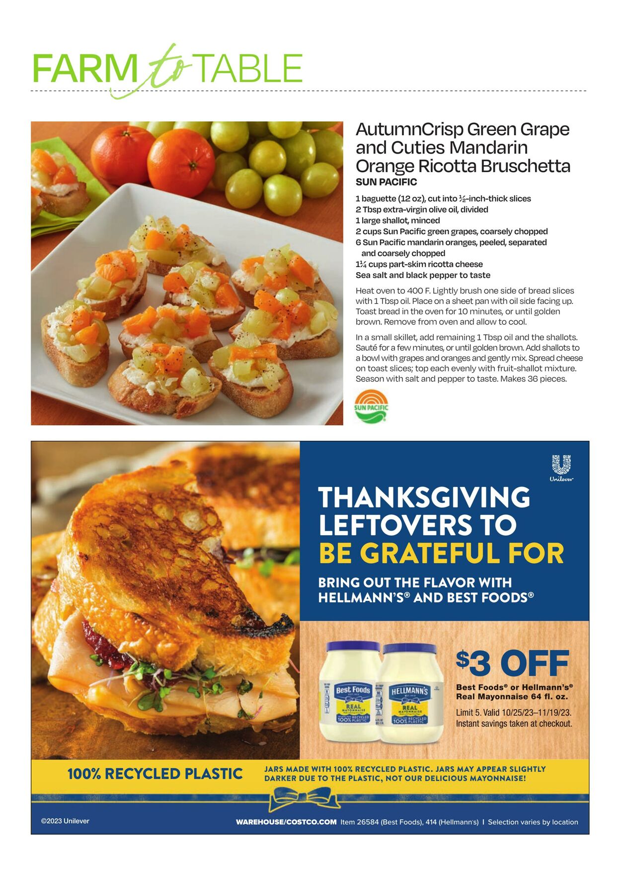 Weekly ad Costco 11/01/2023 - 11/30/2023