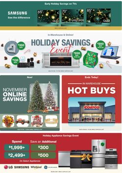 Weekly ad Costco 11/25/2024 - 12/02/2024