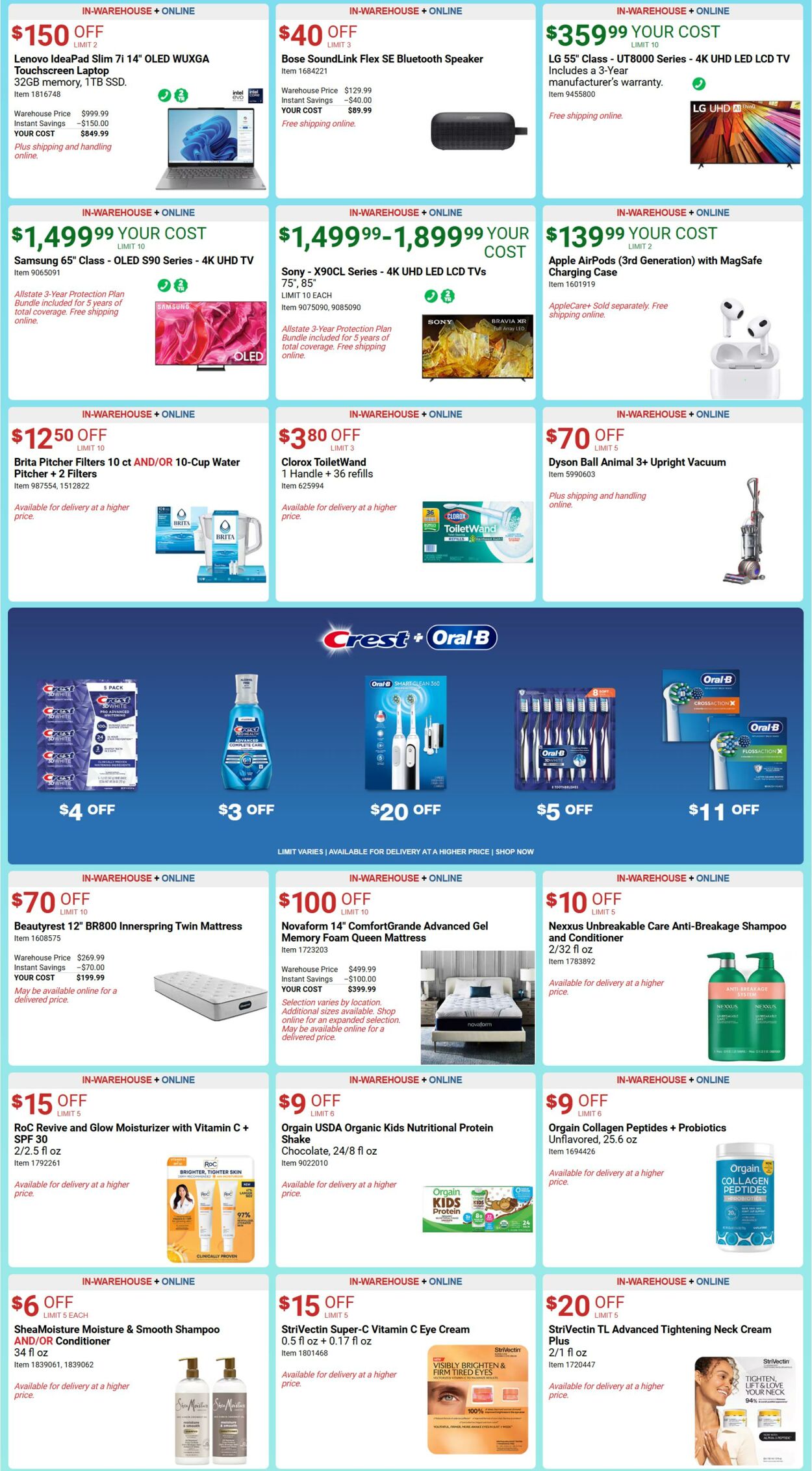 Weekly ad Costco 07/31/2024 - 08/25/2024