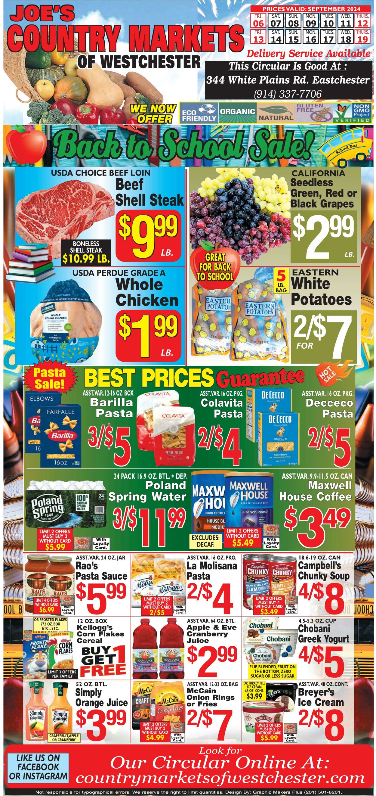 Country Markets of Westchester Promotional weekly ads