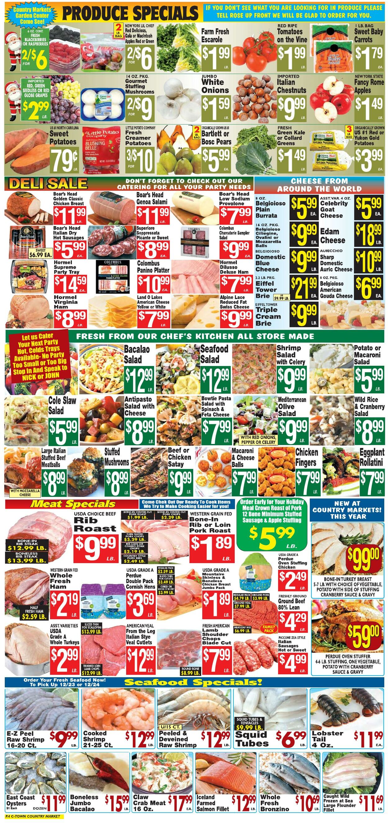 Weekly ad Country Markets of Westchester 12/16/2022 - 12/29/2022