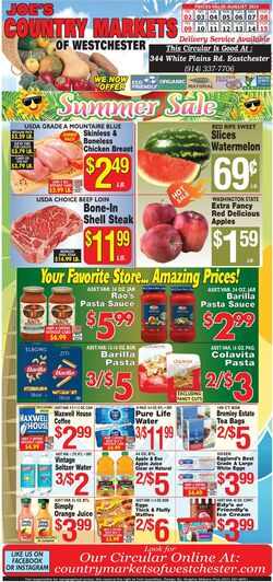 Weekly ad Country Markets of Westchester 08/02/2024 - 08/08/2024