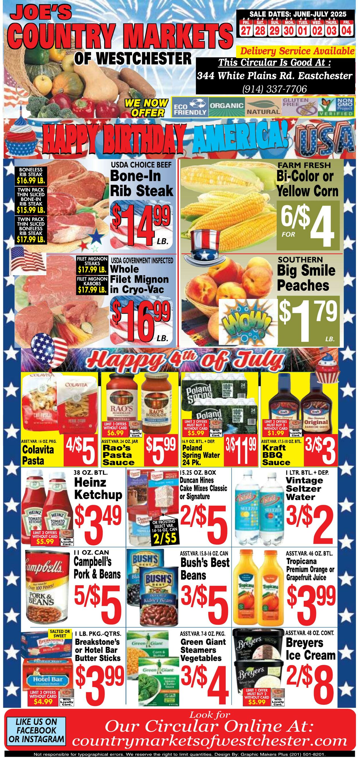 Weekly ad Country Markets of Westchester 06/27/2025 - 07/03/2025