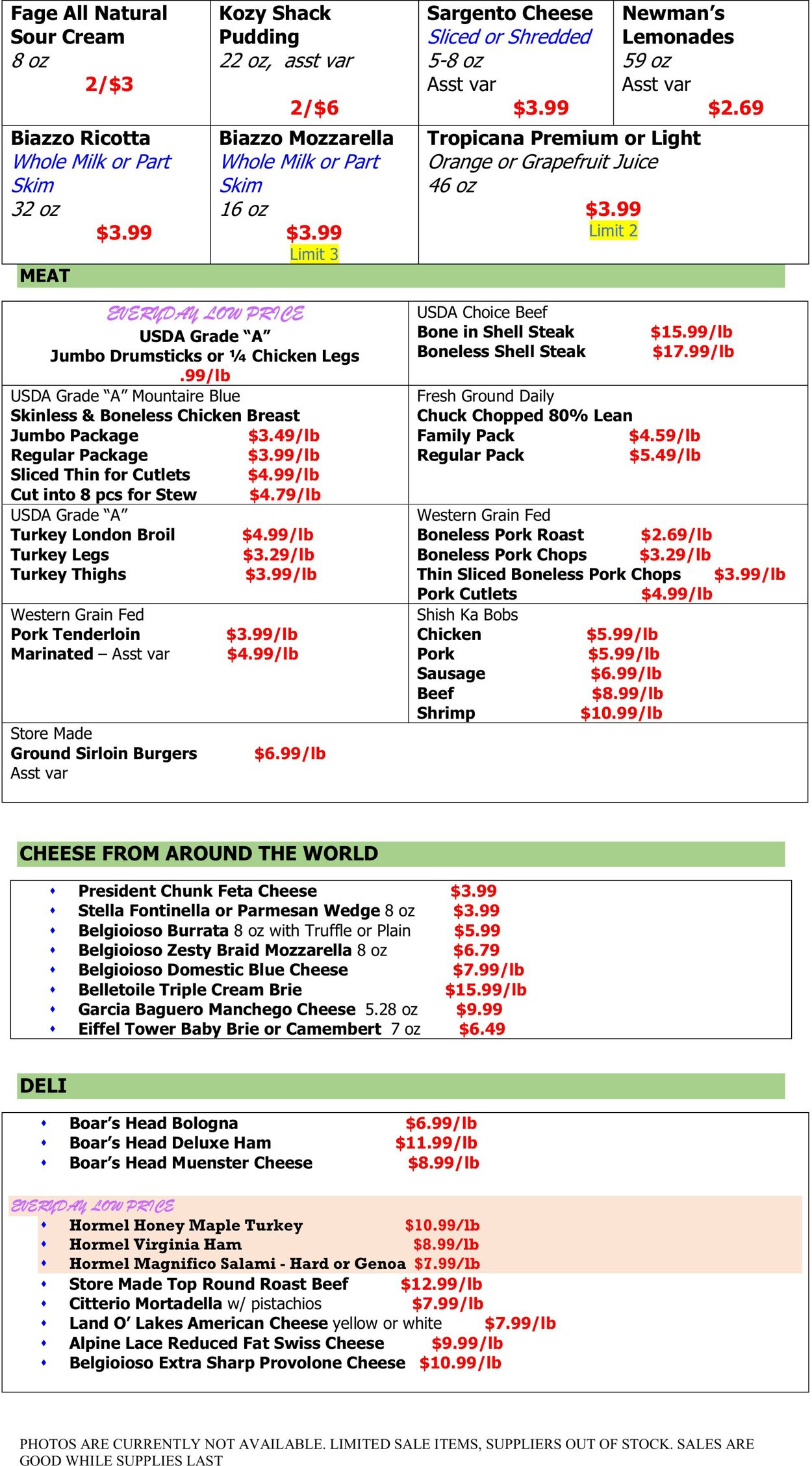 Weekly ad Country Markets of Westchester 06/06/2025 - 06/12/2025