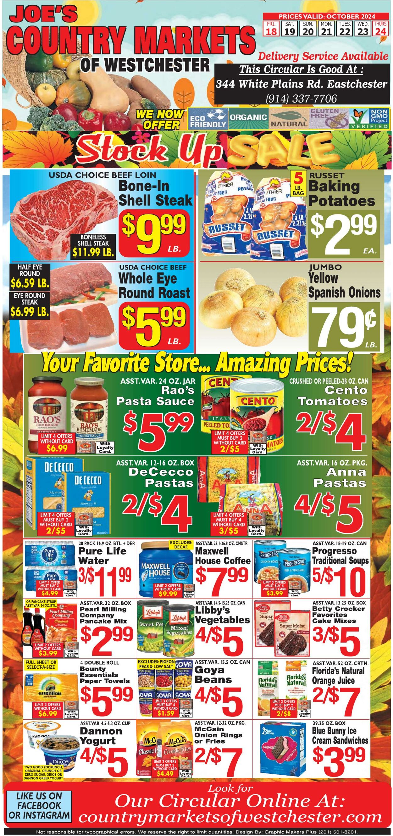 Weekly ad Country Markets of Westchester 10/18/2024 - 10/24/2024