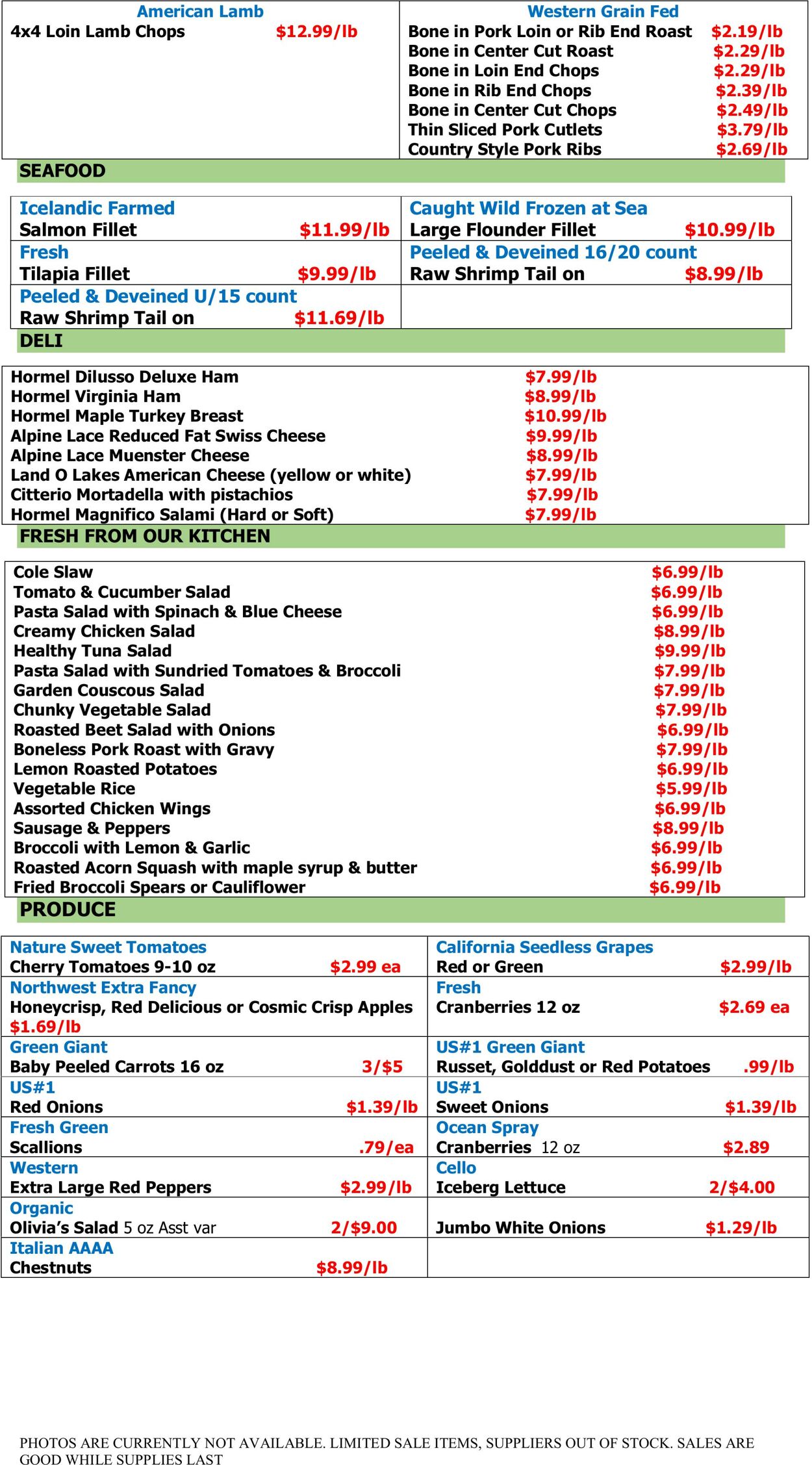 Weekly ad Country Markets of Westchester 11/01/2024 - 11/07/2024