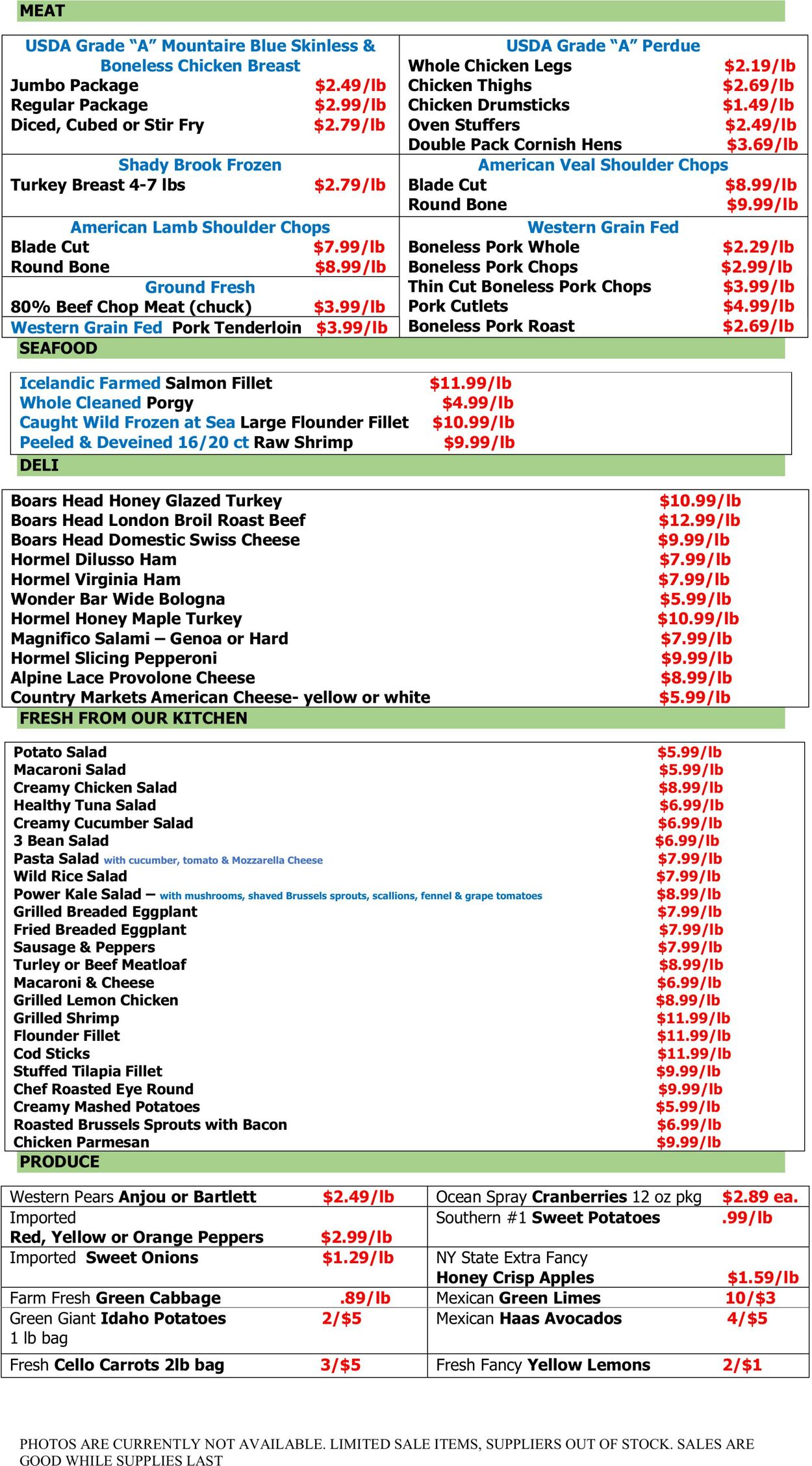 Weekly ad Country Markets of Westchester 11/08/2024 - 11/14/2024