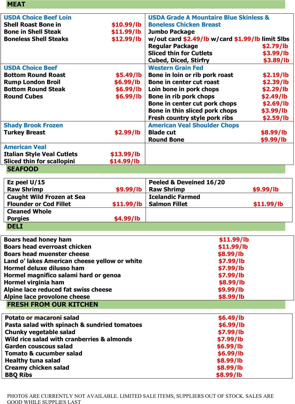 Weekly ad Country Markets of Westchester 01/03/2025 - 01/09/2025