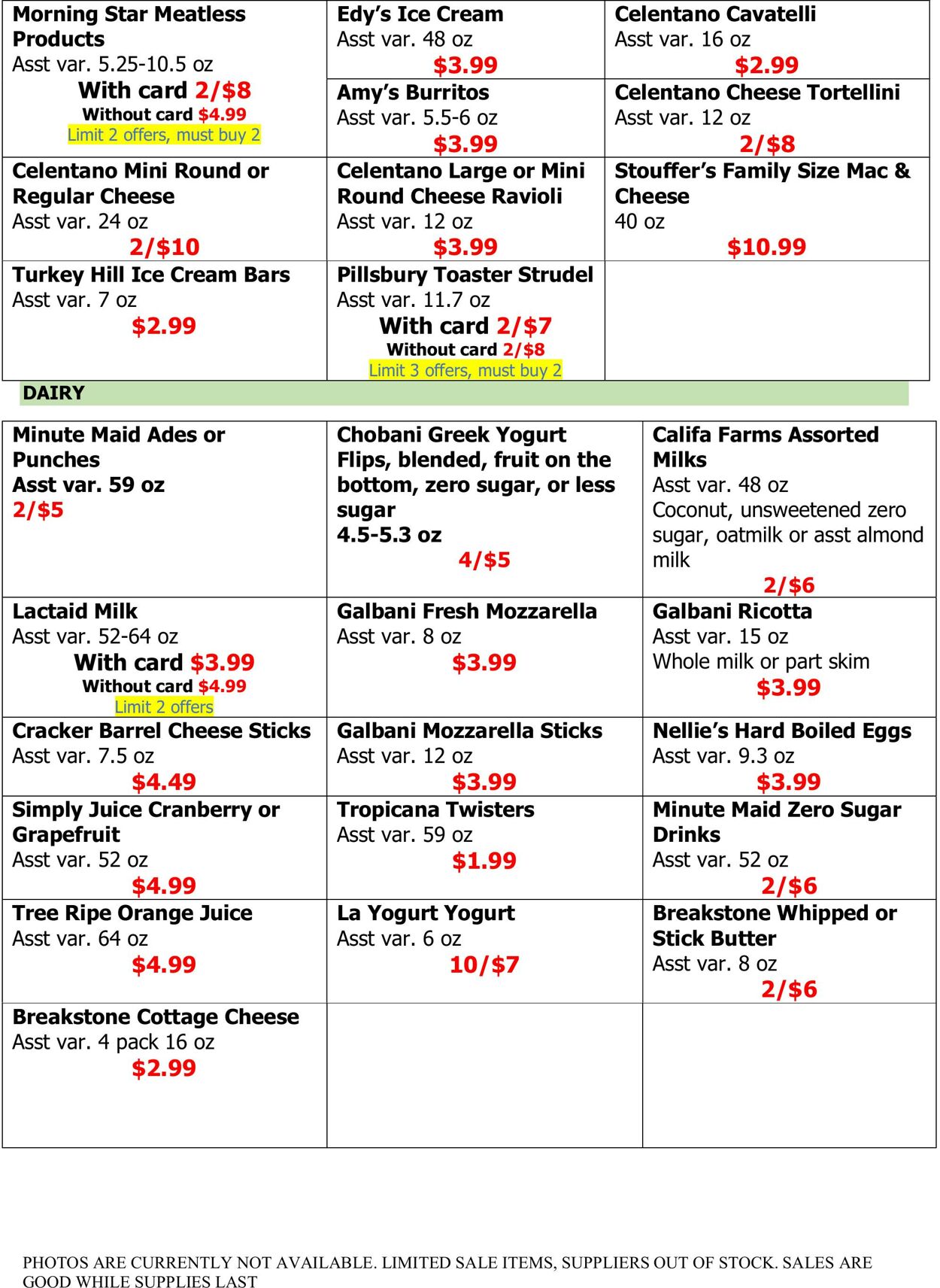 Weekly ad Country Markets of Westchester 01/03/2025 - 01/09/2025