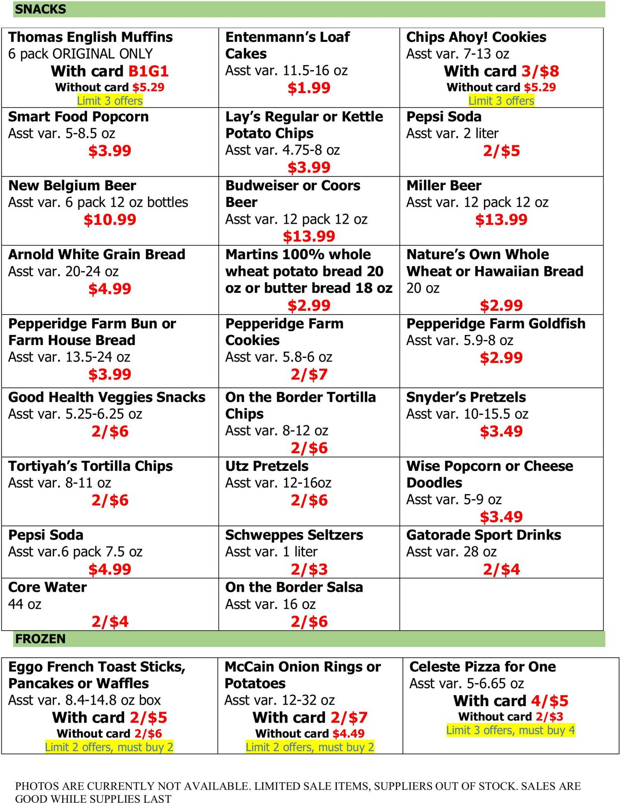 Weekly ad Country Markets of Westchester 01/03/2025 - 01/09/2025