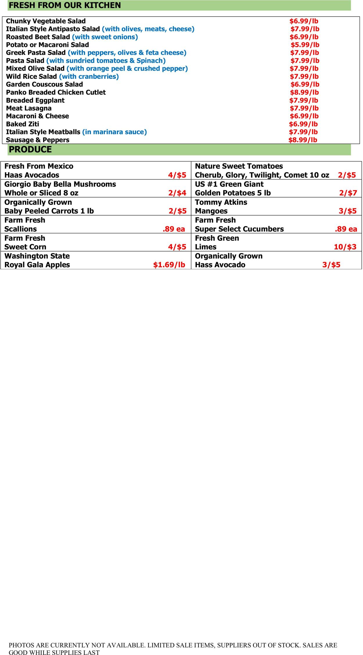 Weekly ad Country Markets of Westchester 11/29/2024 - 12/05/2024