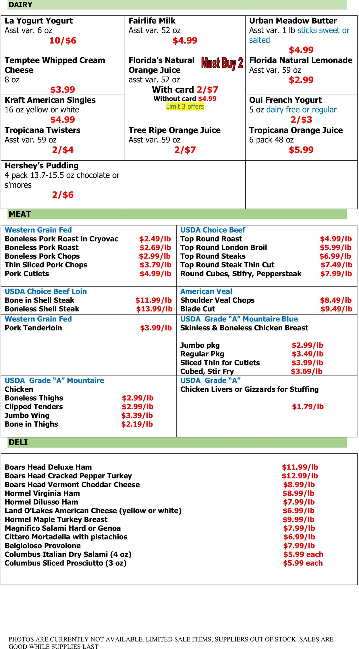 Weekly ad Country Markets of Westchester 11/29/2024 - 12/05/2024