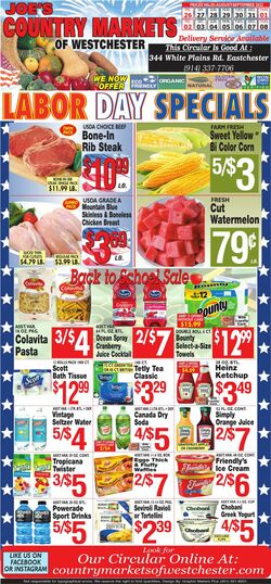 Weekly ad Country Markets of Westchester 08/26/2022-09/08/2022