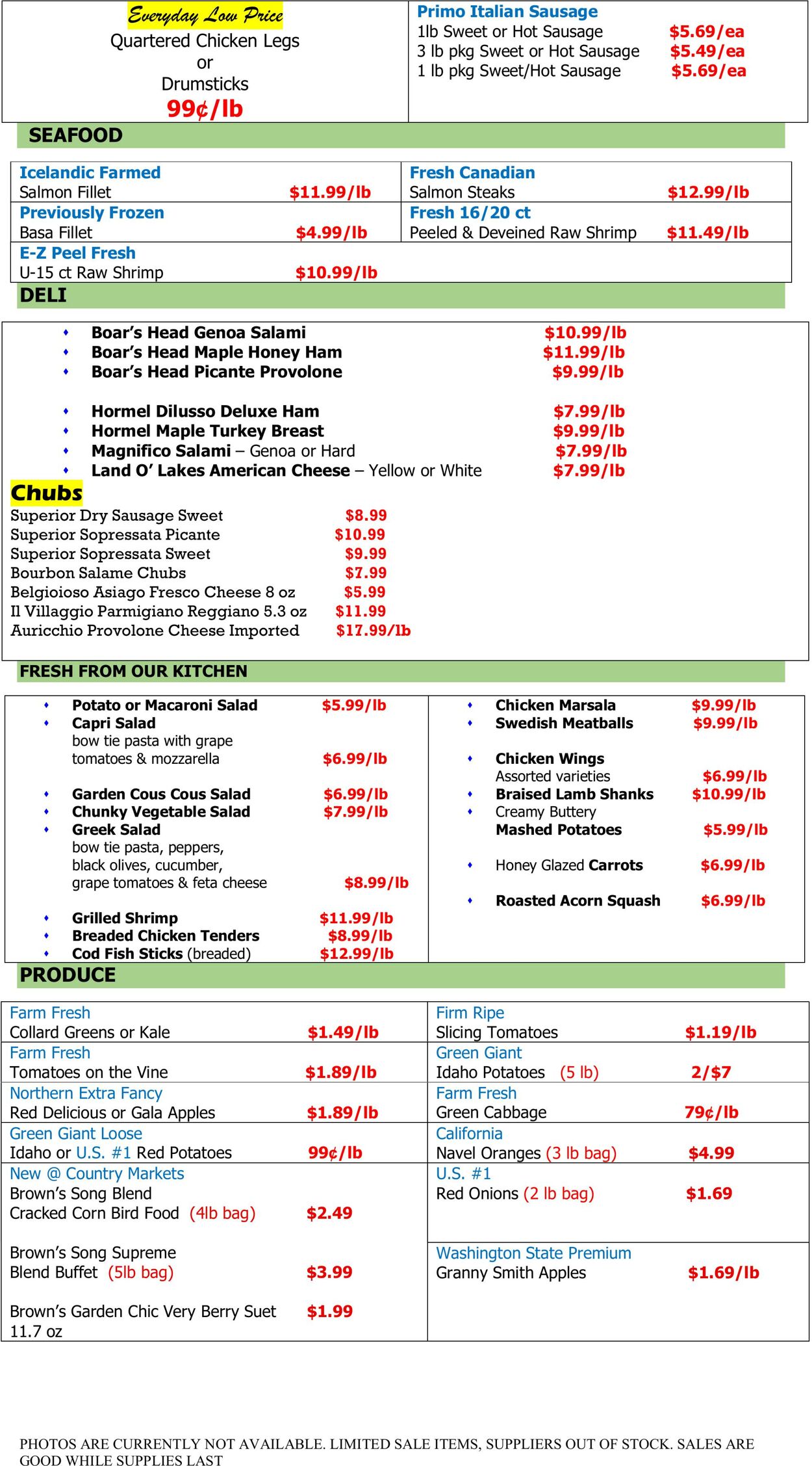 Weekly ad Country Markets of Westchester 12/05/2025 - 12/11/2025