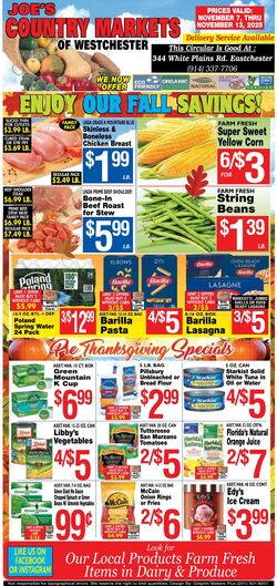 Weekly ad Country Markets of Westchester 11/07/2025 - 11/13/2025