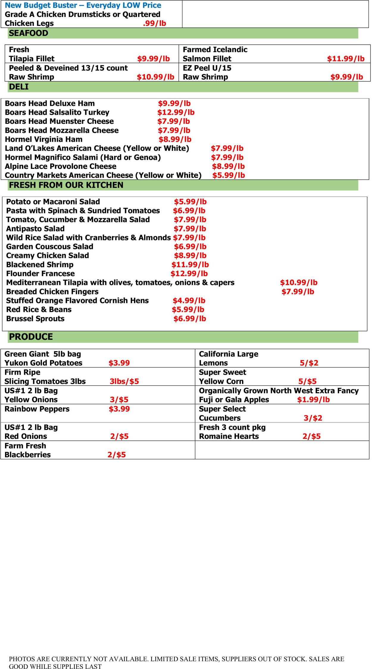 Weekly ad Country Markets of Westchester 01/17/2025 - 01/23/2025