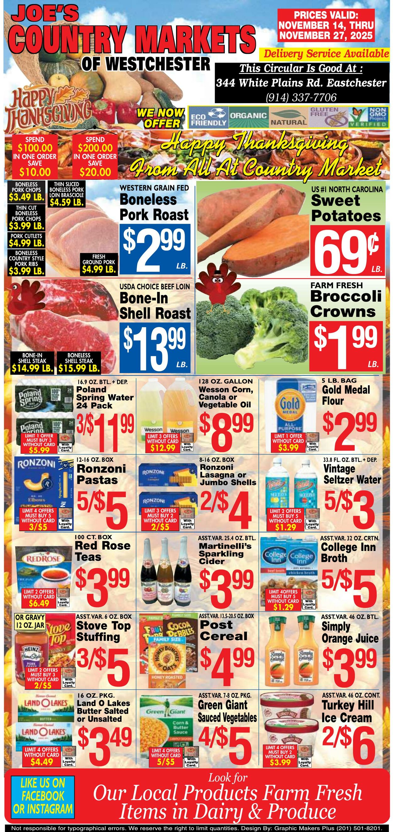 Weekly ad Country Markets of Westchester 11/14/2025 - 11/20/2025