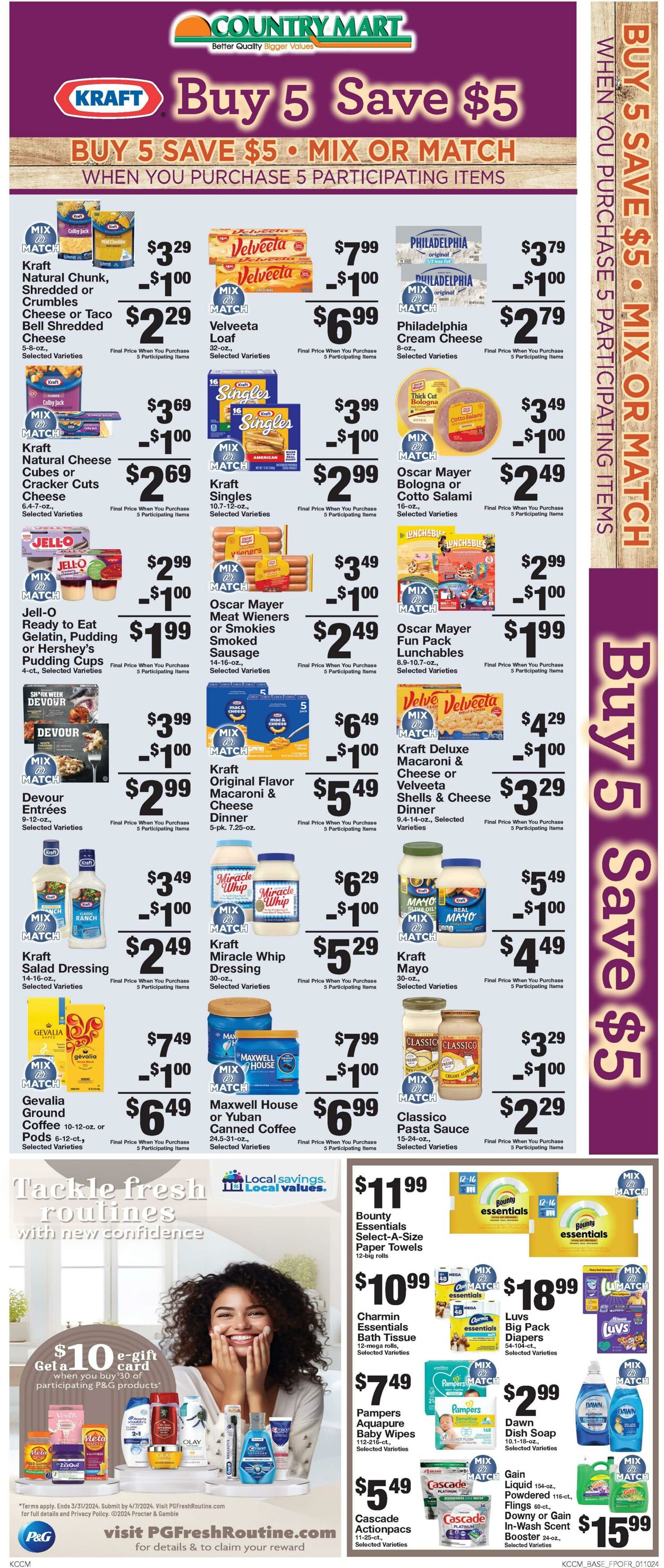Weekly ad Country Mart 01/09/2024 - 01/15/2024