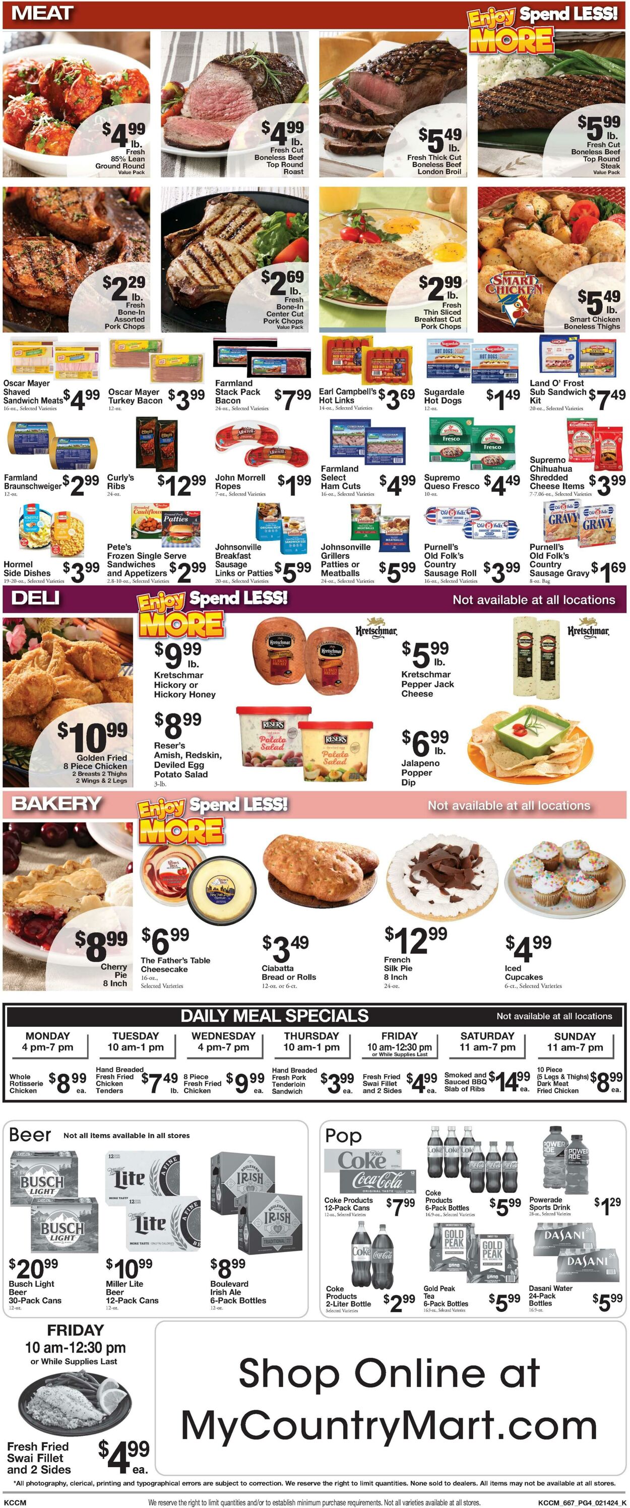 Weekly ad Country Mart 02/13/2024 - 02/19/2024